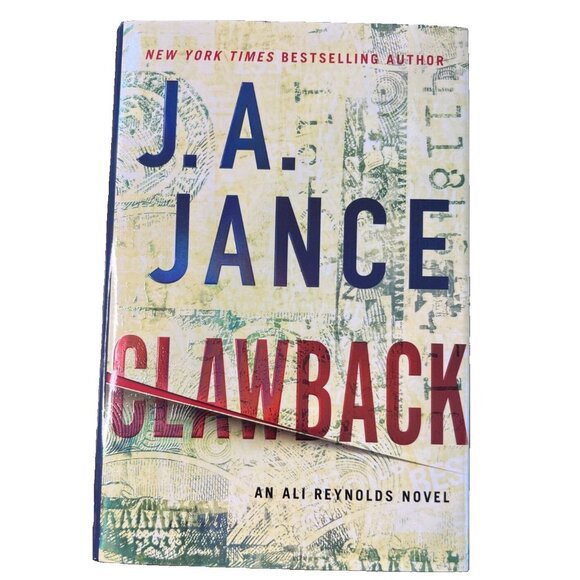 J.A. JANCE Lot of 2 Hardcover Books (Clawback & Fatal Error) - Picture 7 of 10